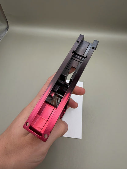 ICD Promaster Paintball Frame Red Black Fade Aluminum