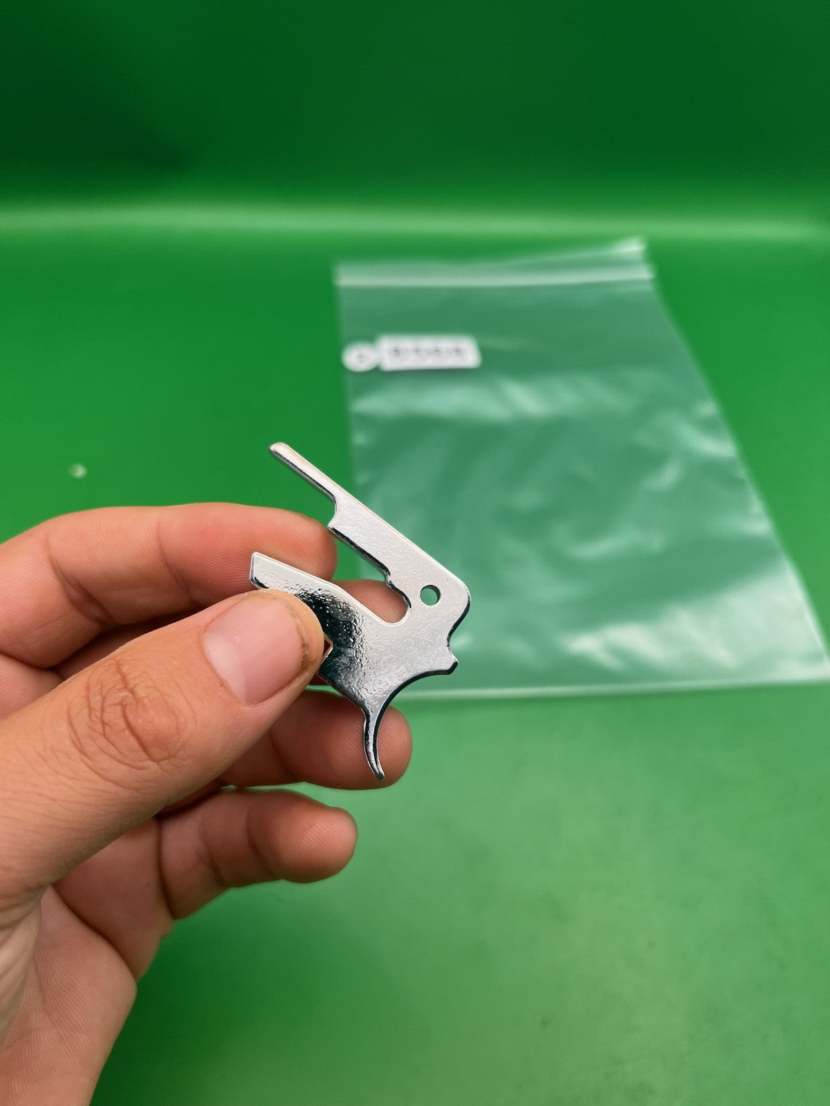 WGP Autococker Slide Trigger Plate Silver Stainless Steel