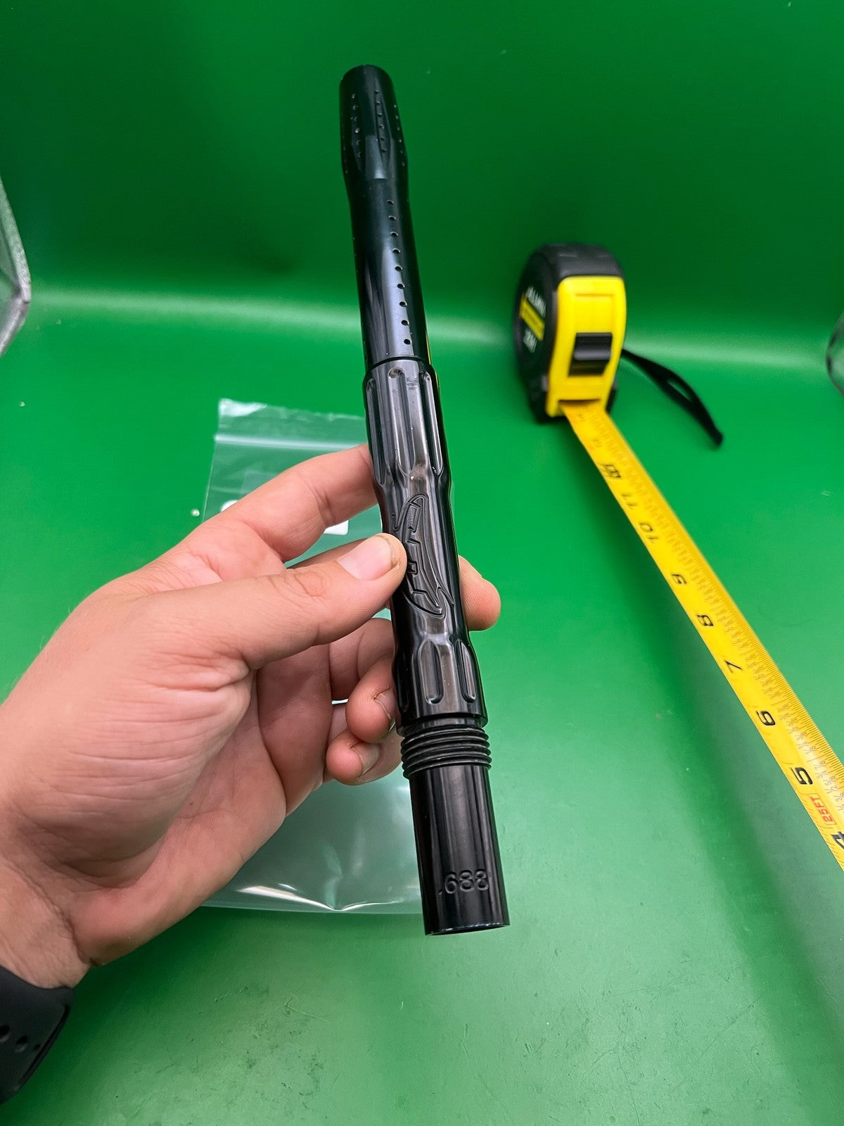 Dye Boomstick 12in Barrel Black .688 Bore Angel Threaded