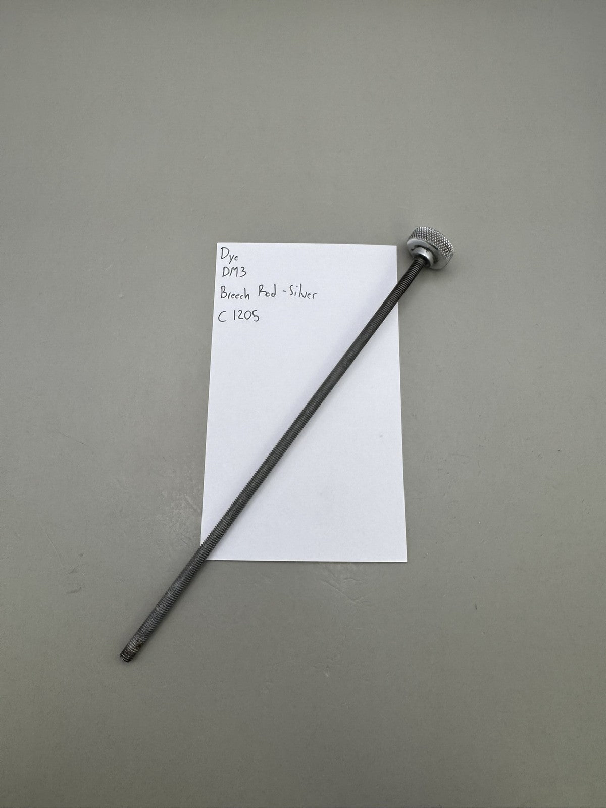 Dye DM3 Breech Rod - Silver