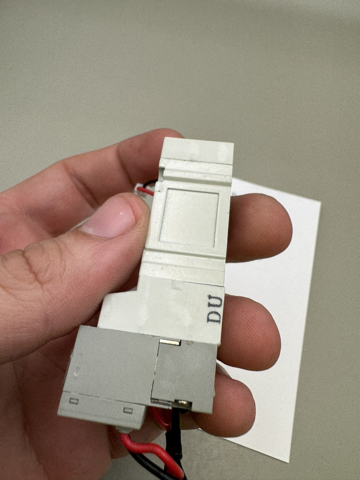 WDP Angel LCD Solenoid White