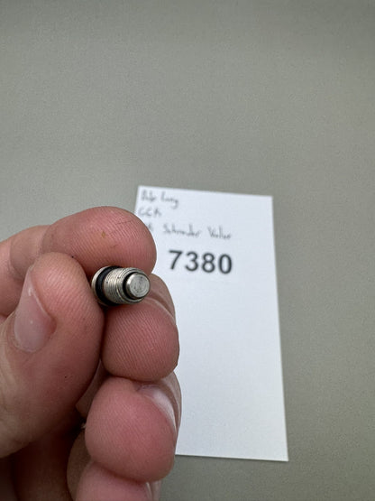 Bob Long G6R LPR Schrader Valve Silver