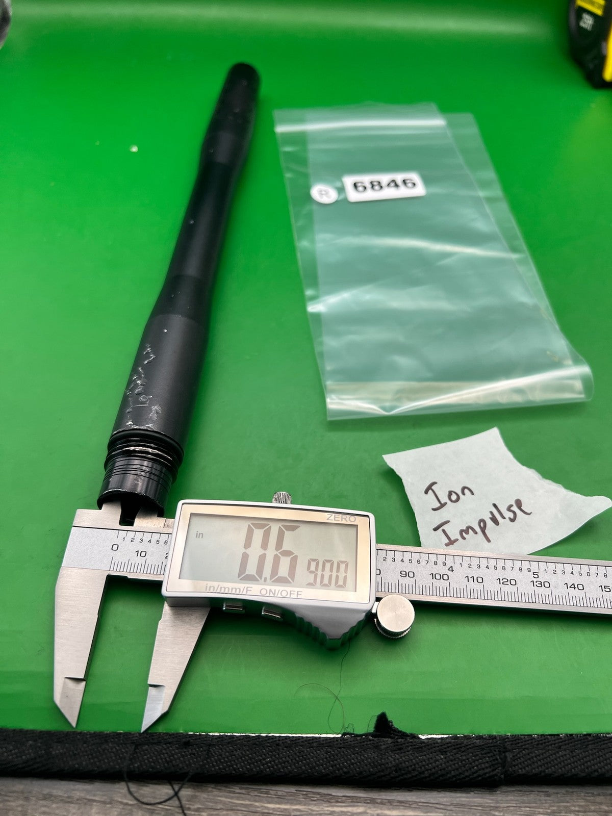 Smart Parts Ion Impulse Barrel Back Black 12in .690 Stock