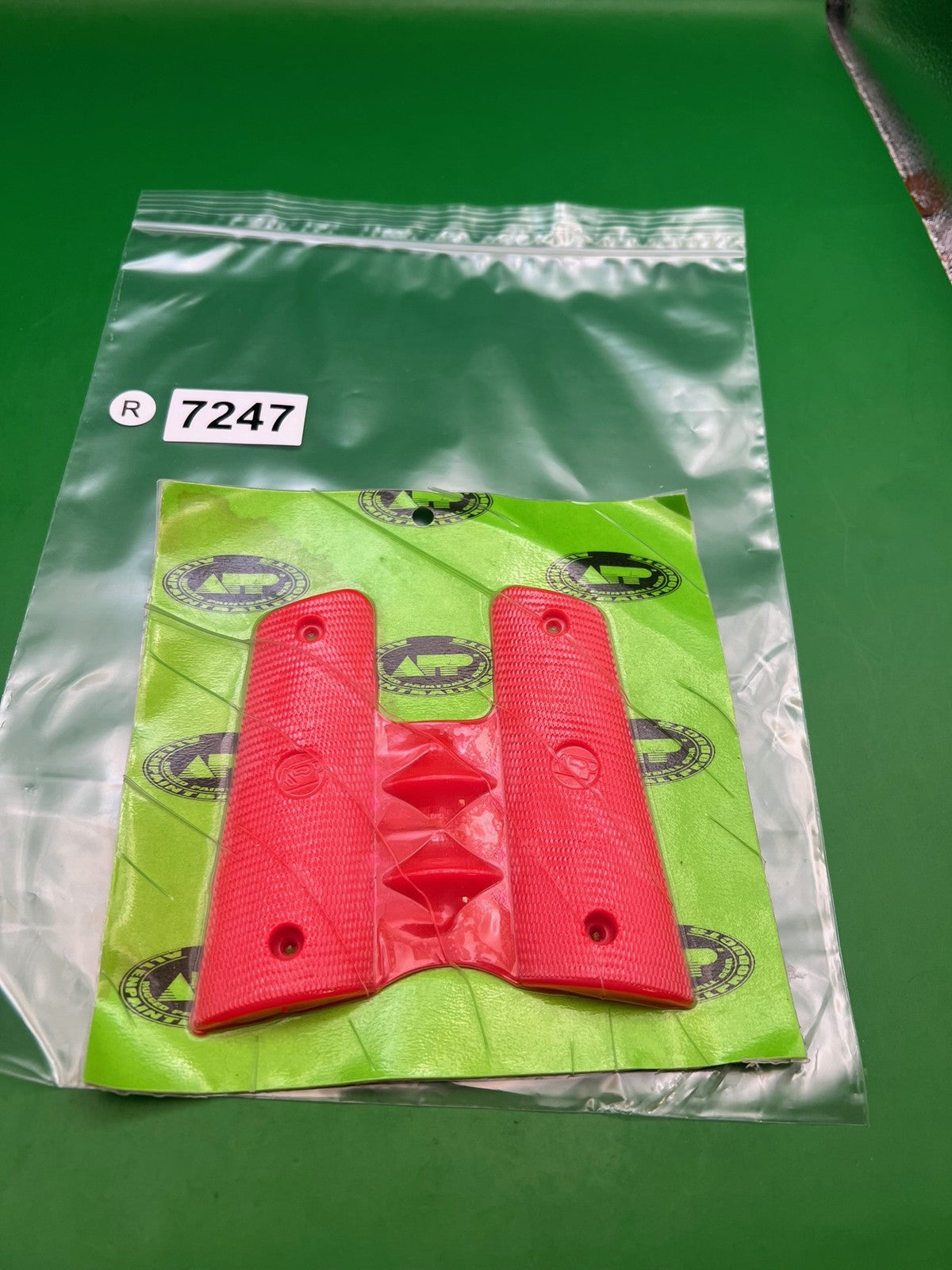 Allen Paintball Products Rubber Grip Wrappers with Finger Slots Red