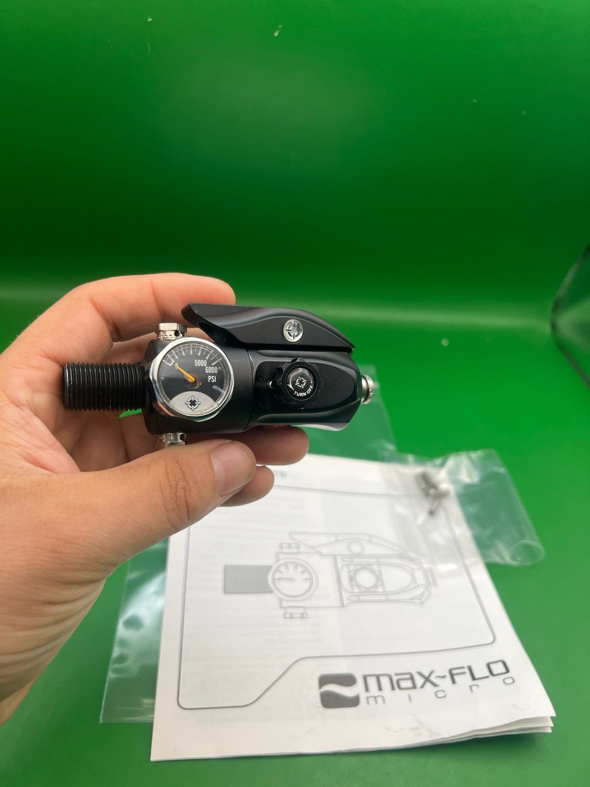 Smart Parts Max-Flo Micro HPA Regulator Black