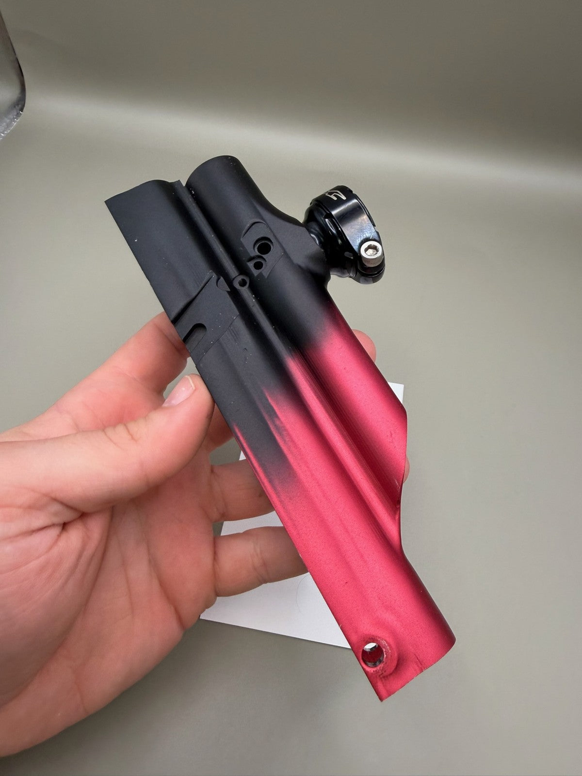 ICD Promaster Body - Lasoya Black Red Fade Paintball Marker Body