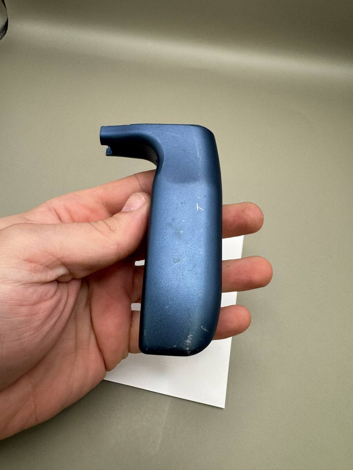 Empire AXE Pro Battery Case / Front Grip Blue Paintball