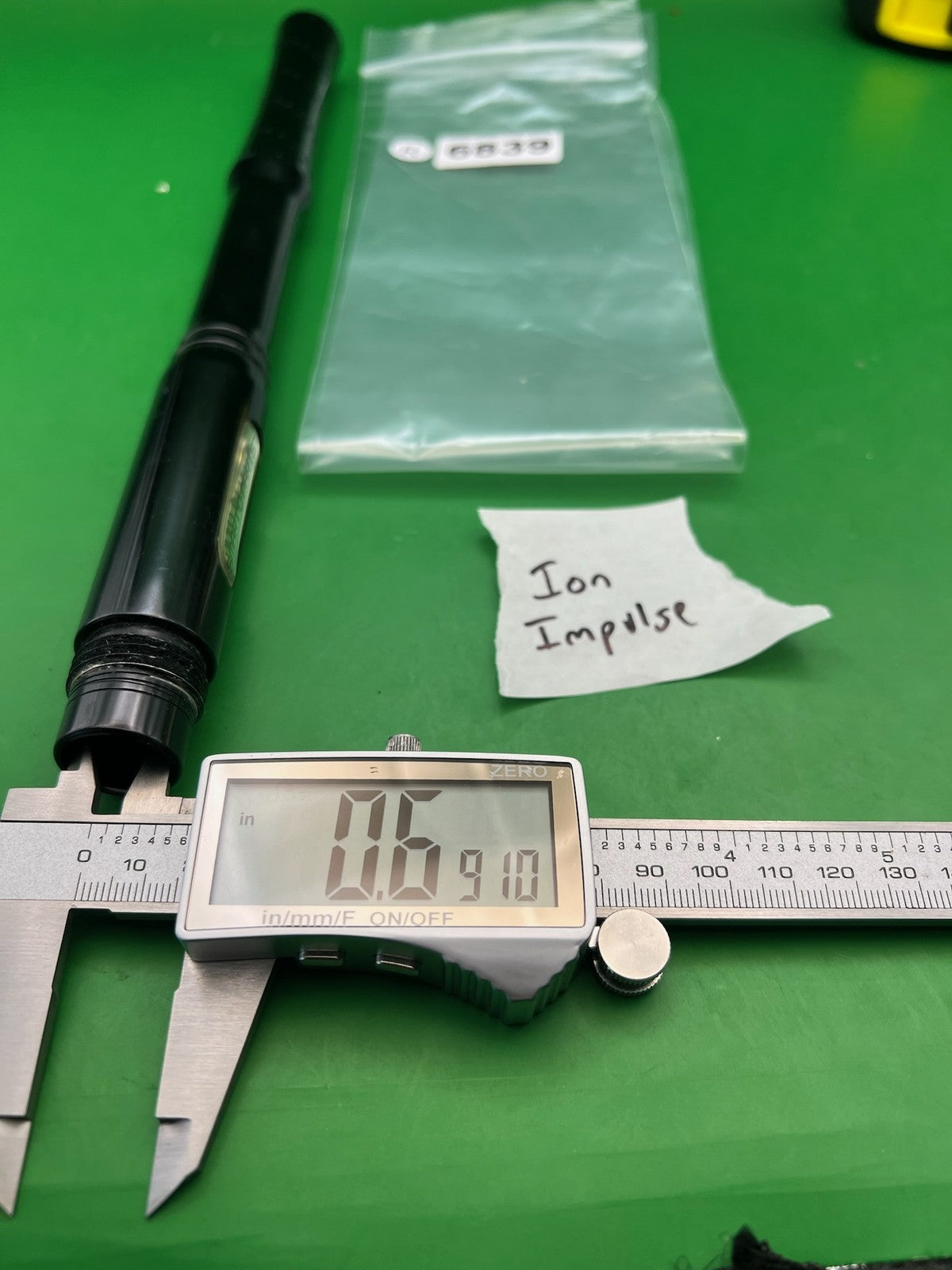 Smart Parts Progressive Barrel Ion Impulse Black 12in .689