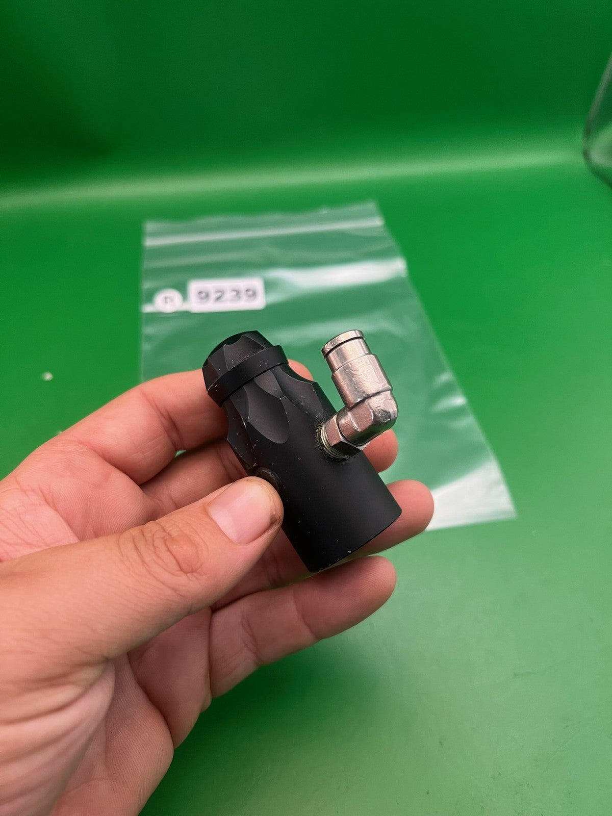 WGP ASA Black Autococker with 90-Degree Elbow Fitting