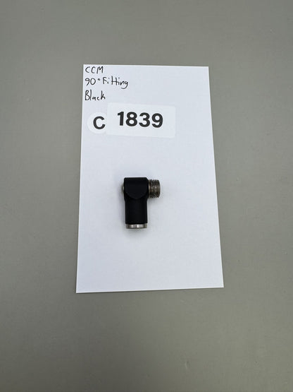 CCM 90Â° Fitting Black