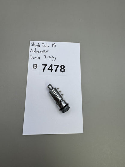 Shock Tech Paintball Autococker Bomb 3-Way Silver