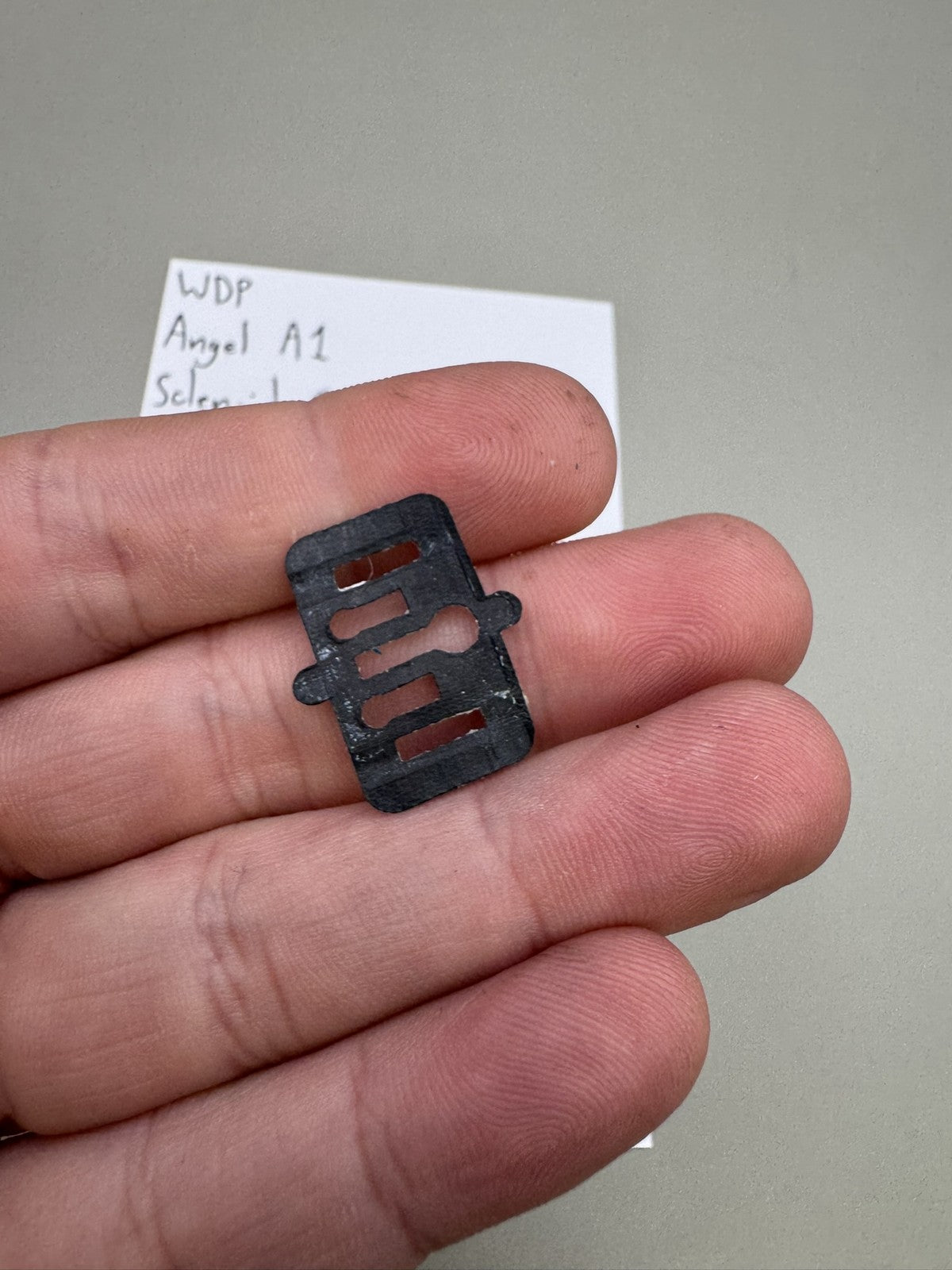 WDP Angel A1 Solenoid Gasket Black
