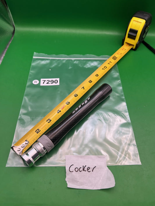 Dye CF-S Carbon Fiber Barrel Back .685 Bore Autococker AC Thread Black 8"