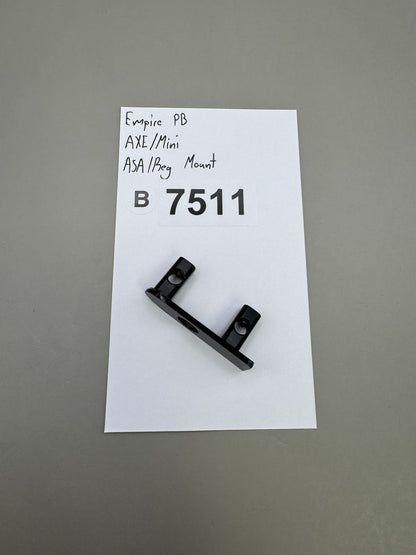 Empire AXE Mini ASA Body Mount Black