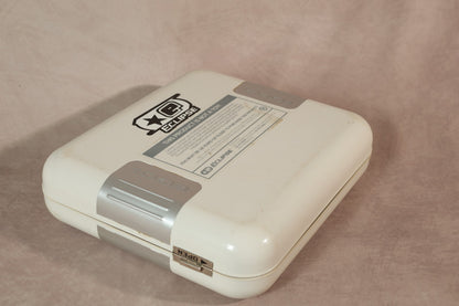 Ego Sunglasses Cases Lot of 2 White Hard Shell Clamshell Eyewear Storage