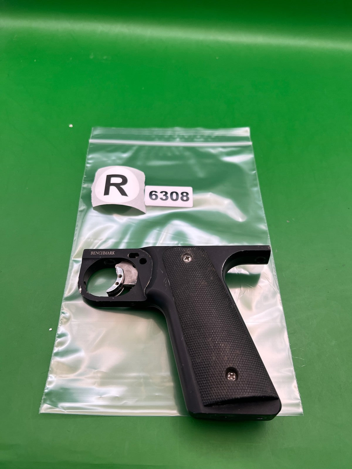 Benchmark Autococker Frame - used paintball grip frame - black