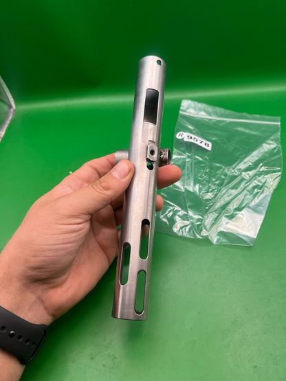 AGD Automag Minimag Body Silver Aluminum Airgun Designs Powerfeed Paintball