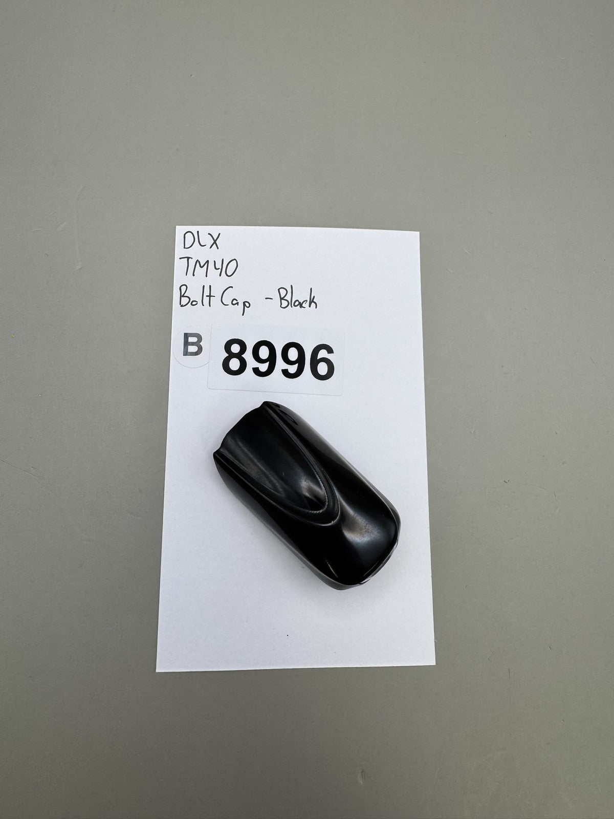DLX TM40 Bolt Cap - Black