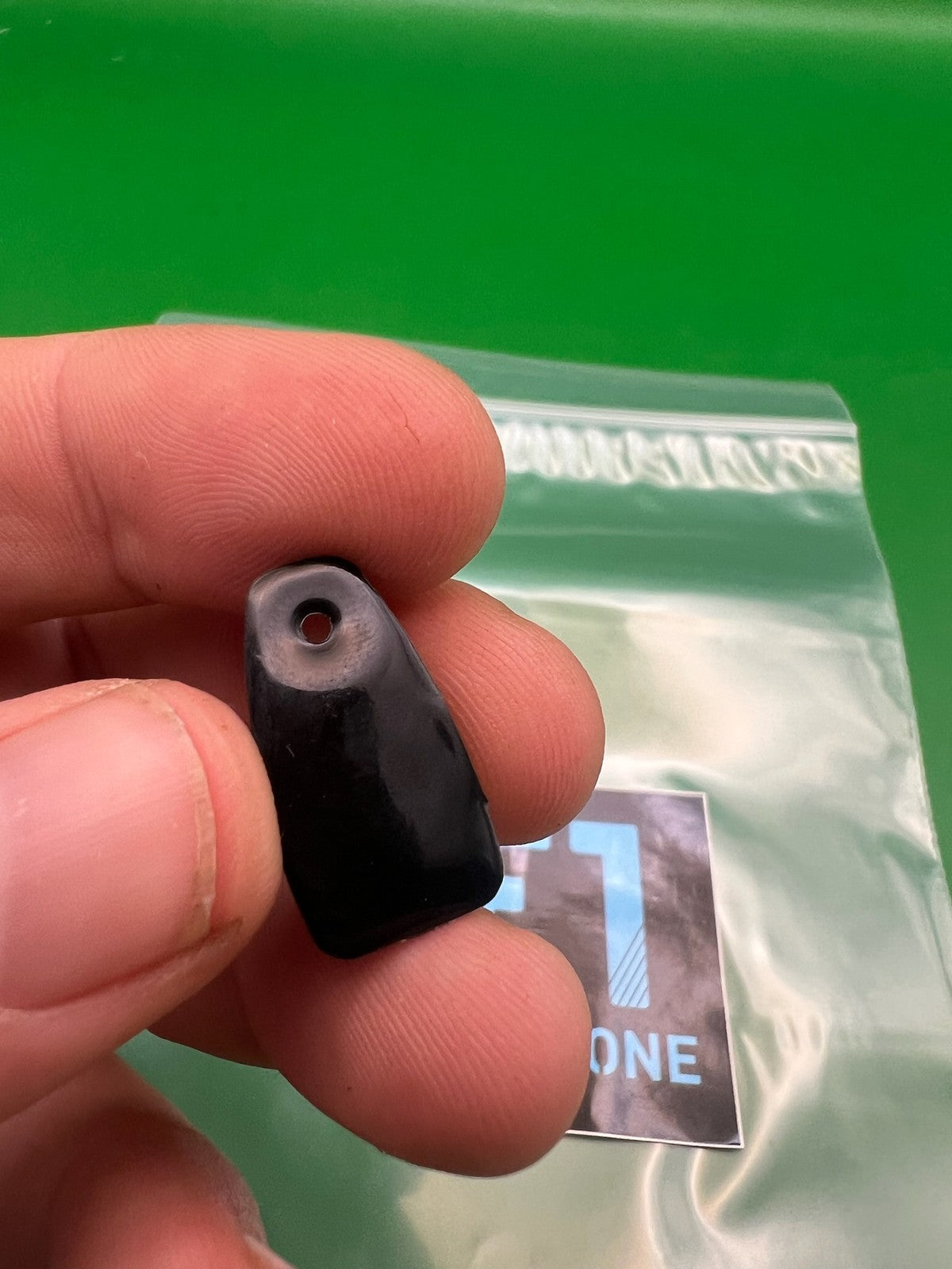 Bob Long Vice Button Cover Jewel Black White Red Replacement Power Cover