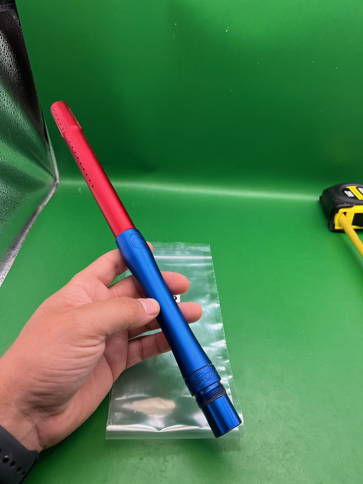 Dye Ultralite (UL) Paintball Barrel 14" 0.685 AC Thread - Blue/Red