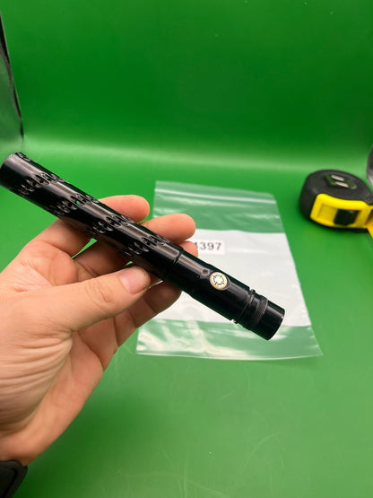 Smart Parts Freak Barrel Tip 12" Progressive Black Teardrop Aluminum