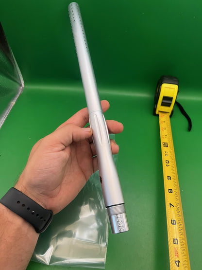 Lucky 15 Paintball Barrel Silver Autococker Thread 14in .686 Bore