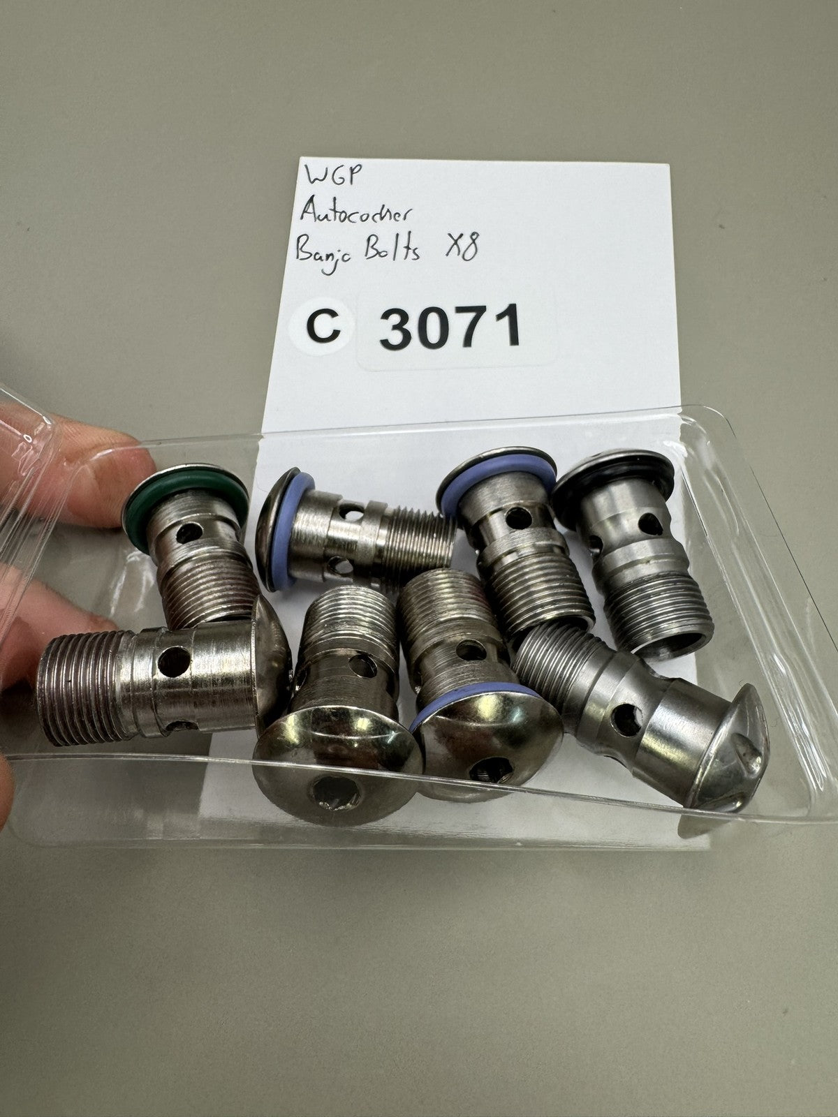 WGP Autococker Banjo Bolts X8
