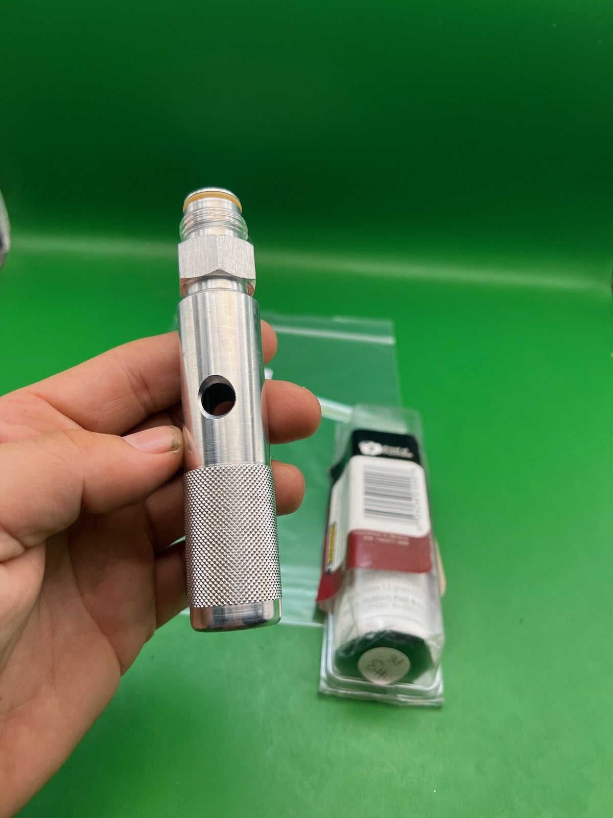 Brass Eagle 12g CO2 Jett Adapter Silver