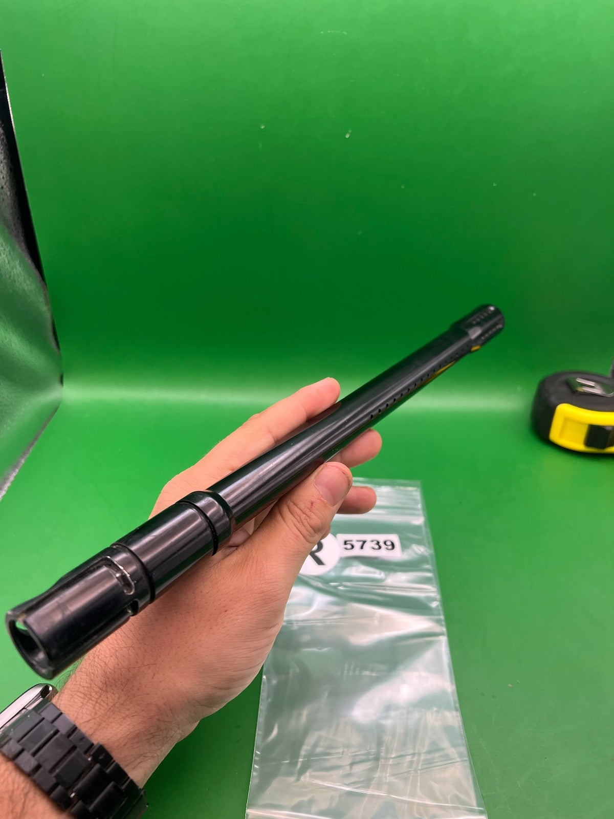 Dye One Piece Ultralight Automag 14" .693 Black - used paintball barrel - black