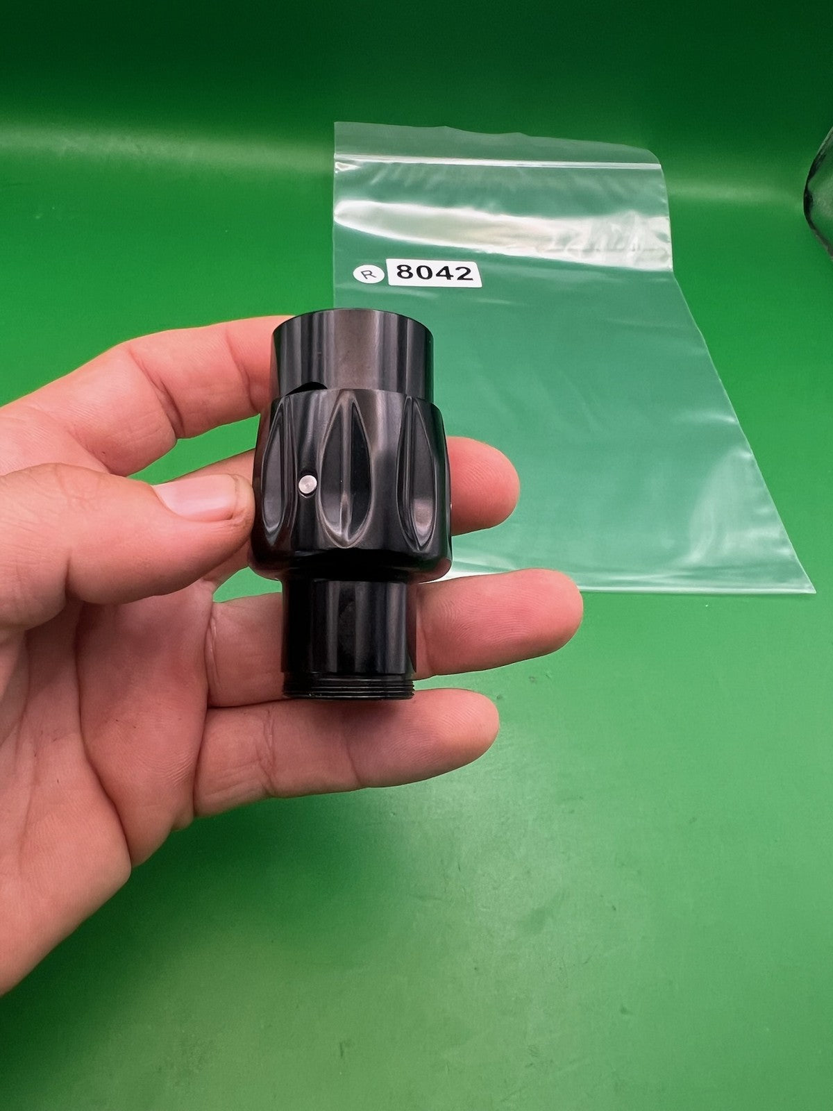 CP Custom Products Twist Lock Clamping Feedneck Black Aluminum