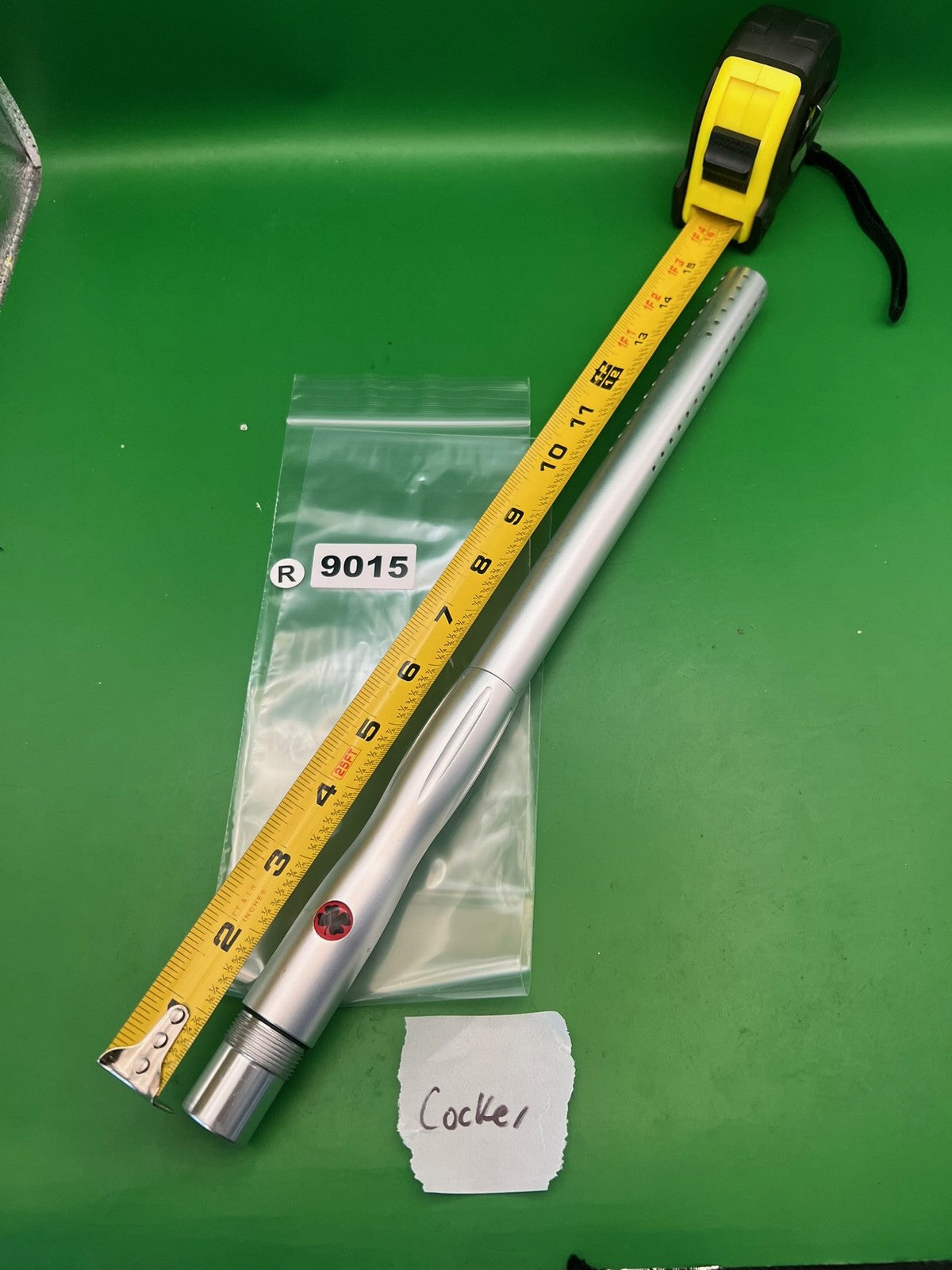 Lucky 15 Paintball Barrel Silver Autococker Thread 14in .686 Bore