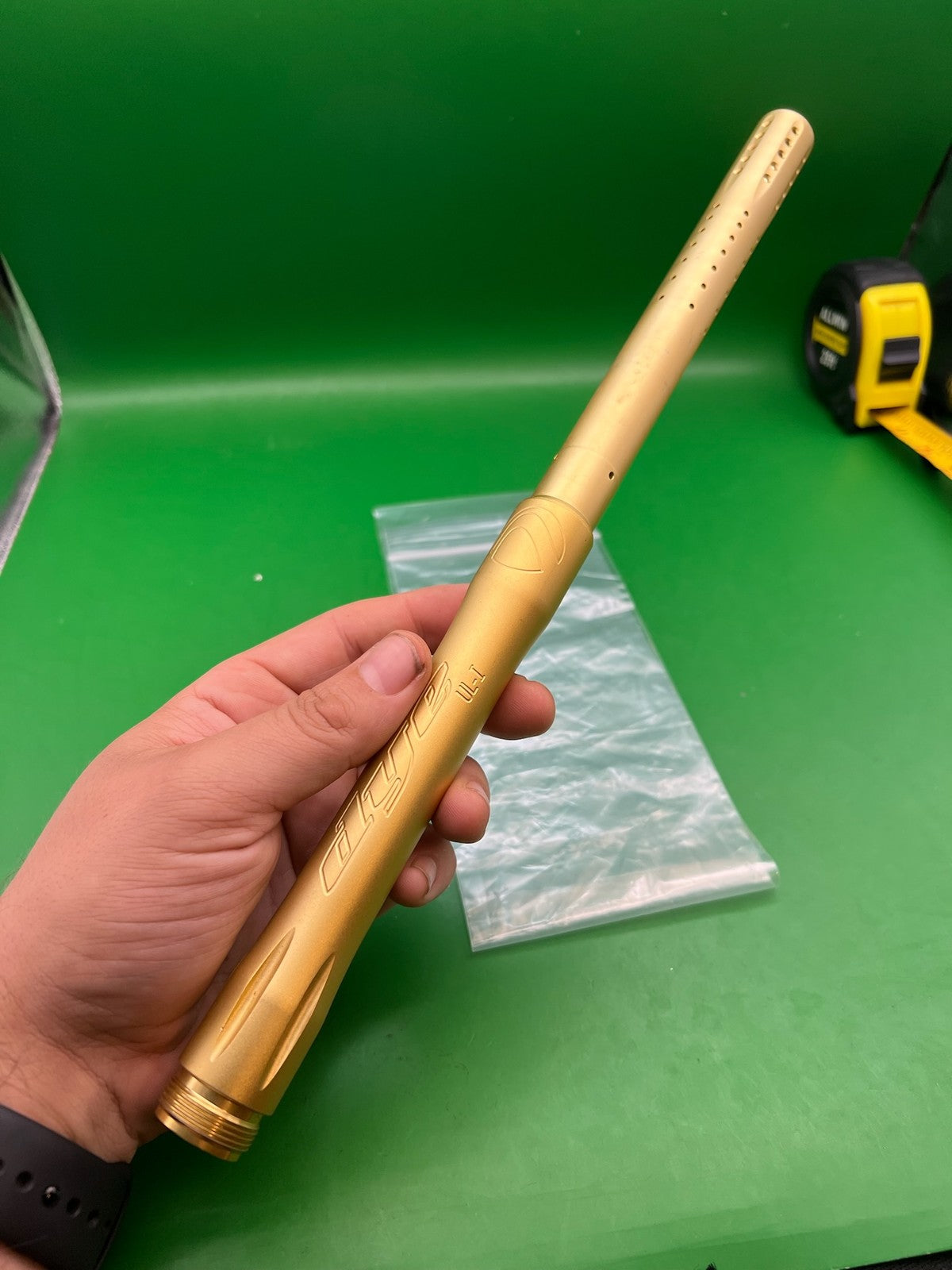 Dye UL-I Barrel Gold Anodized 14 Inch