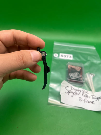 Trinity Sick Spyder E-Frame Roller Trigger Black Aluminum Upgrade