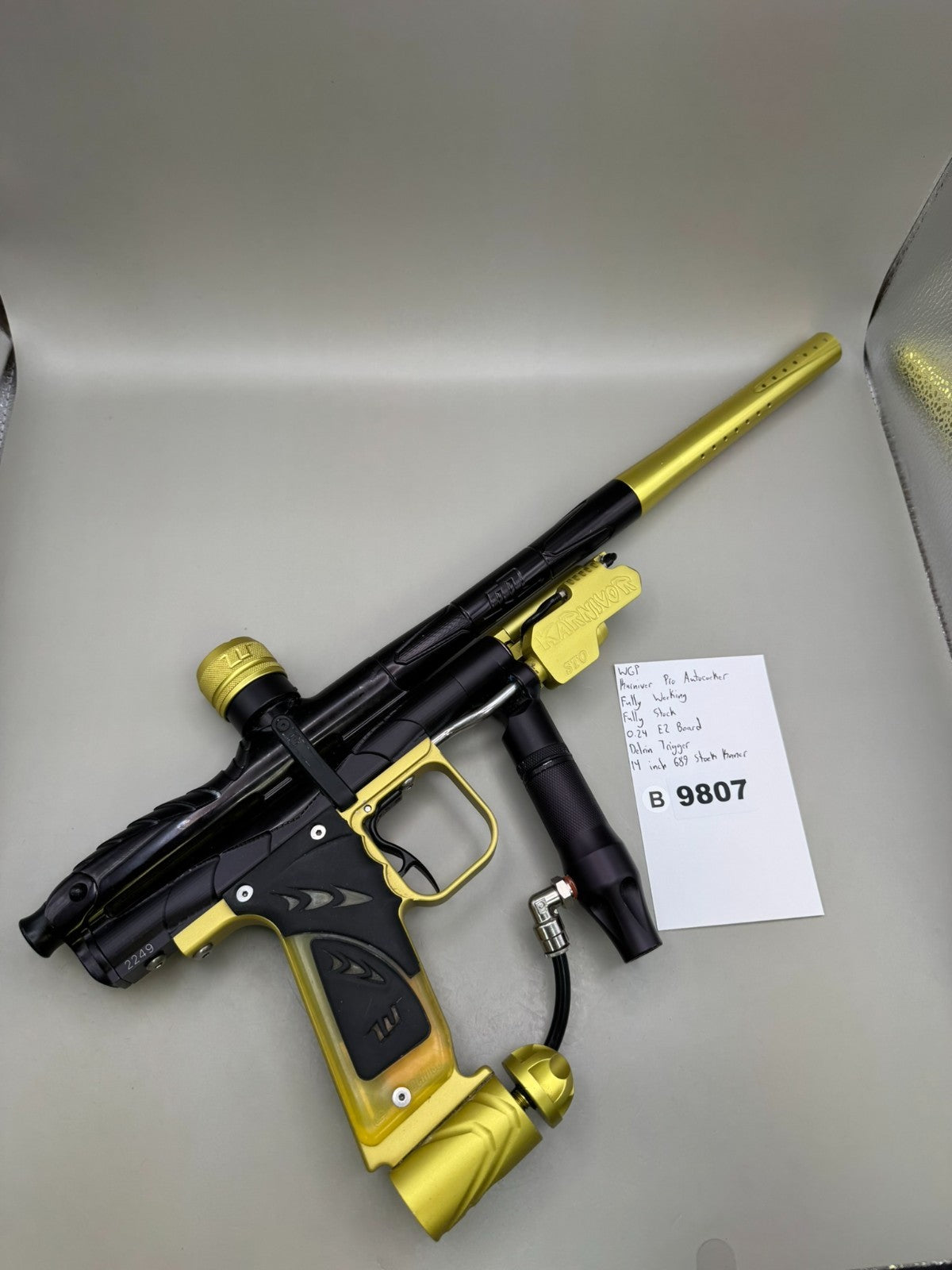 WGP Karnivor Pro Autococker - Paintball Marker Fully Working