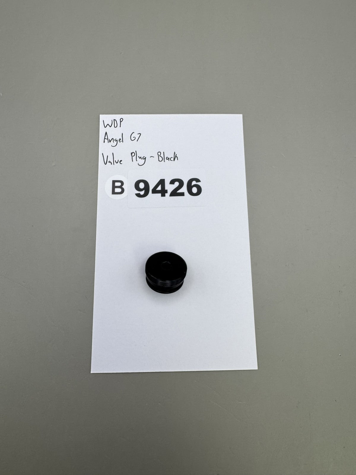 WDP Angel G7 Value Plug - Black