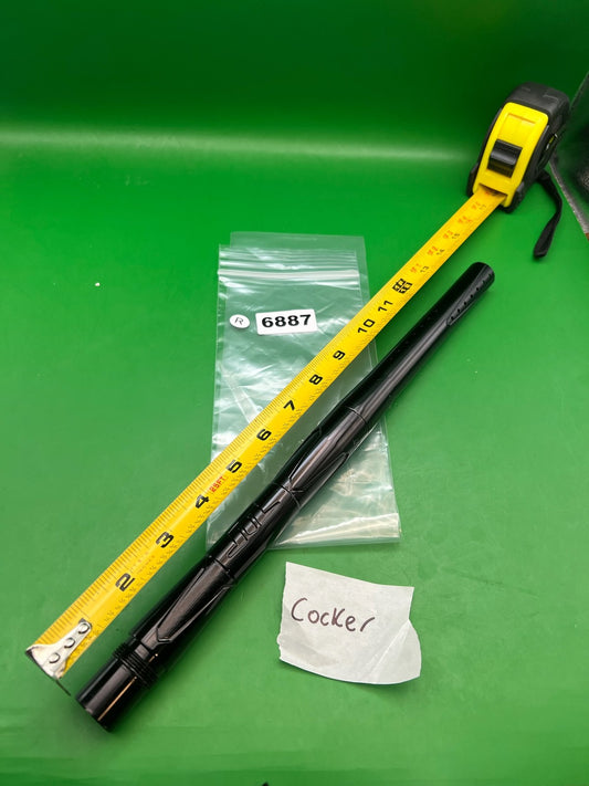 Autococker Two-Piece Barrel Black 14in Kaner Barrel