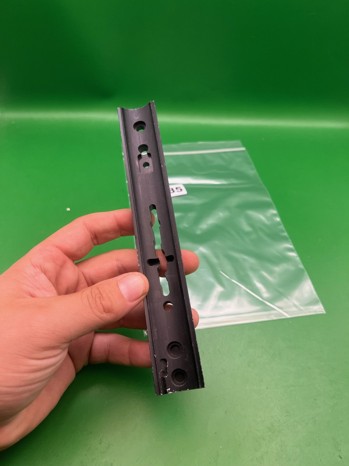 AGD Automag Classic Sight Rail Black Anodized Aluminum Body Rail
