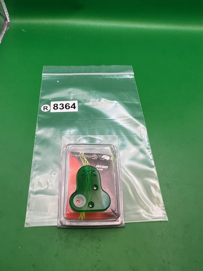 System X Angel Back Block Plate Green Acrylic Autococker