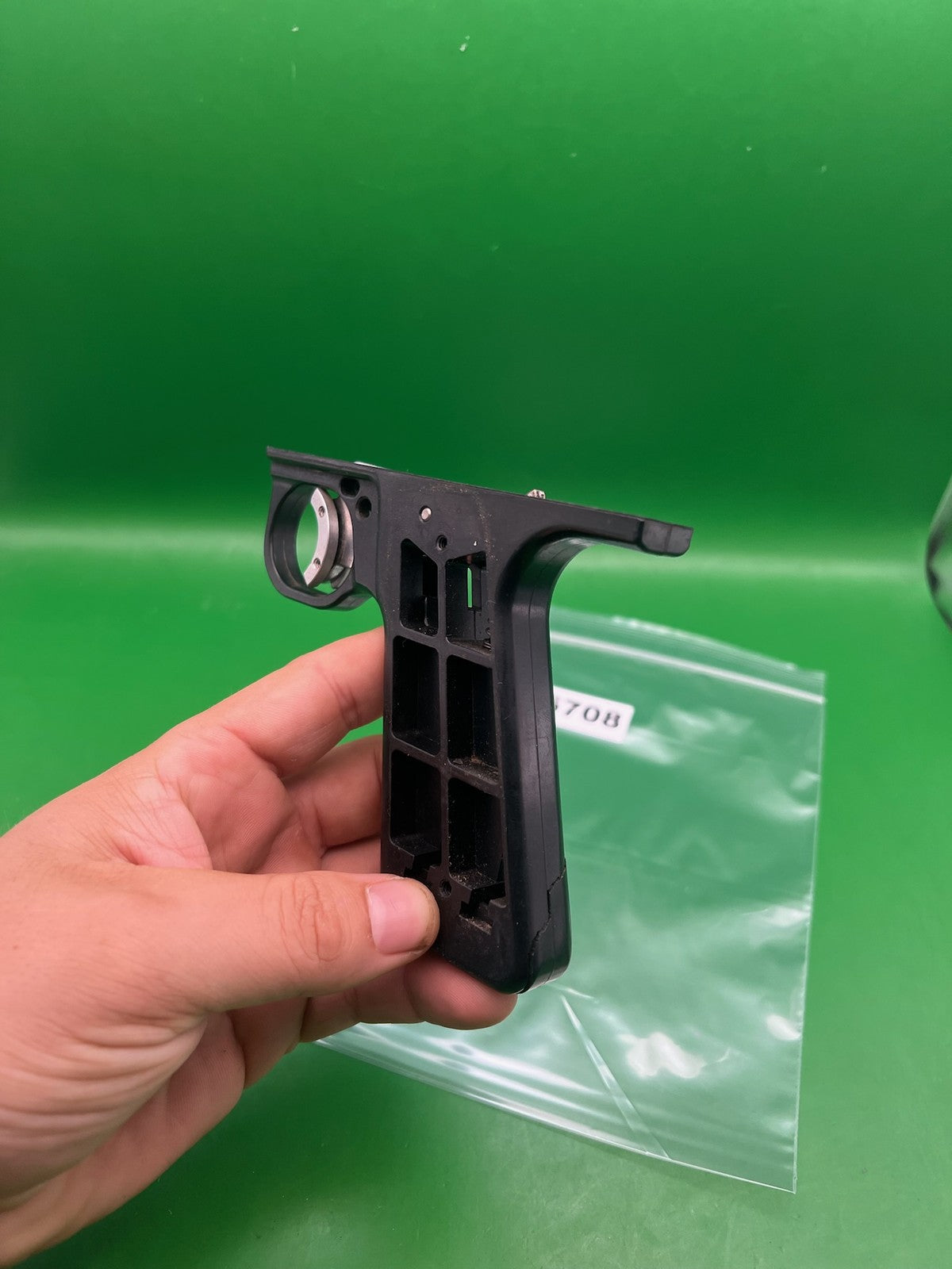 Automag Frame - used paintball grip frame - black