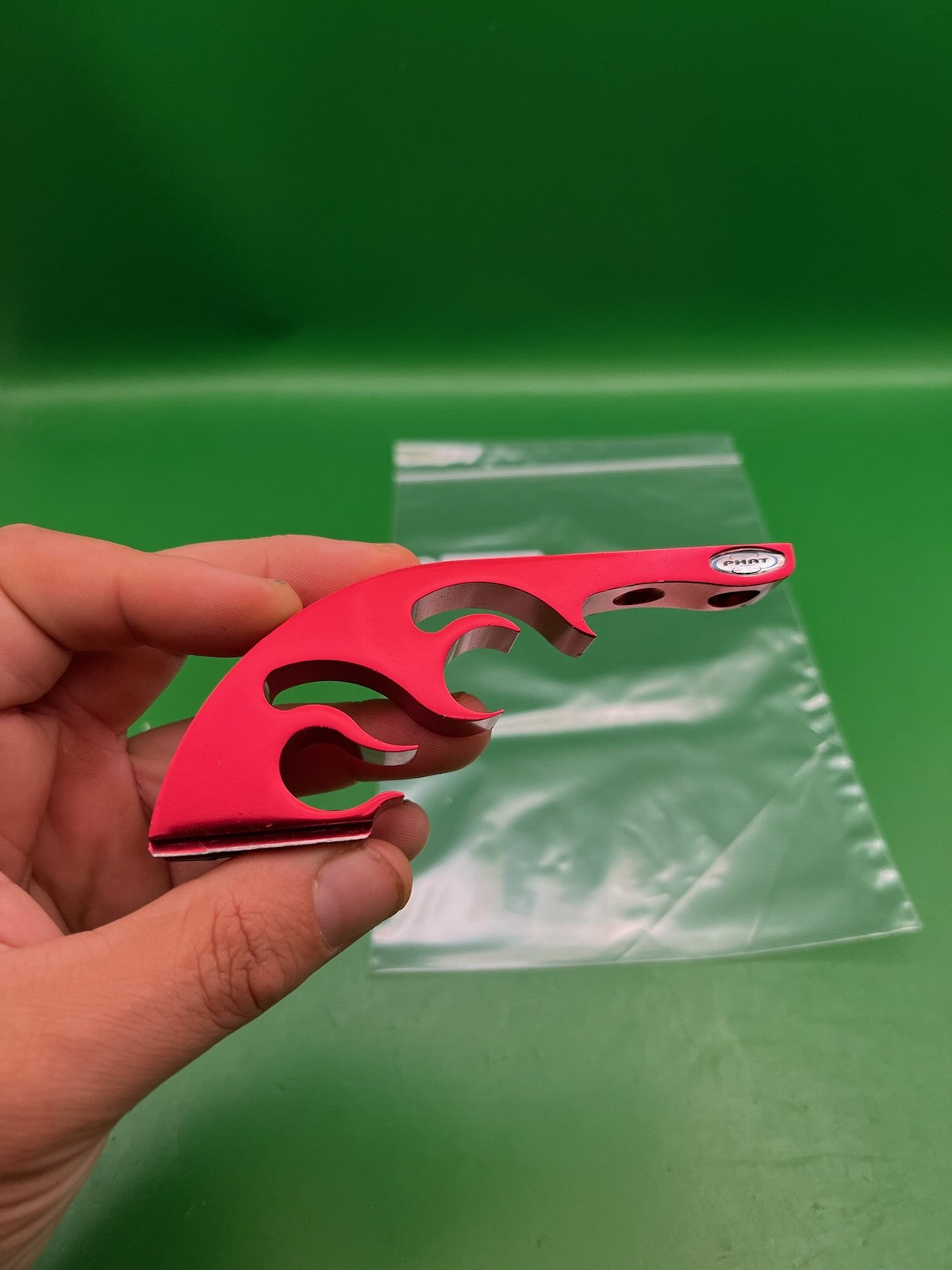 Custom Products CP Flame ASA Rail Drop Forward Red Anodized Aluminum