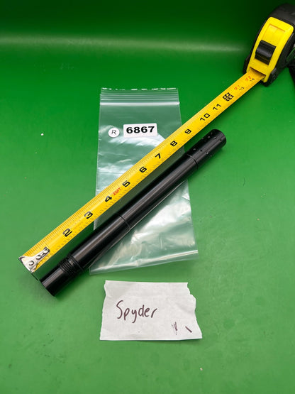 Spyder Paintball Barrel Back Black 12in .684 Bore