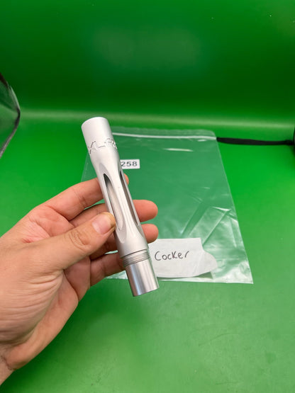 Smart Parts Freak XL Barrel Back Autococker Thread Silver 5" Aluminum
