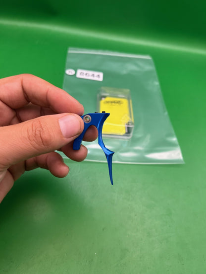 Infamous Luxe Deuce Haptic Trigger IDOL Blue Anodized Aluminum