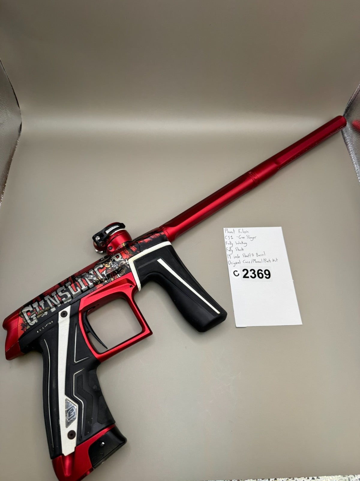 Planet Eclipse CS1 - Gun Slinger - Paintball Marker Fully Working