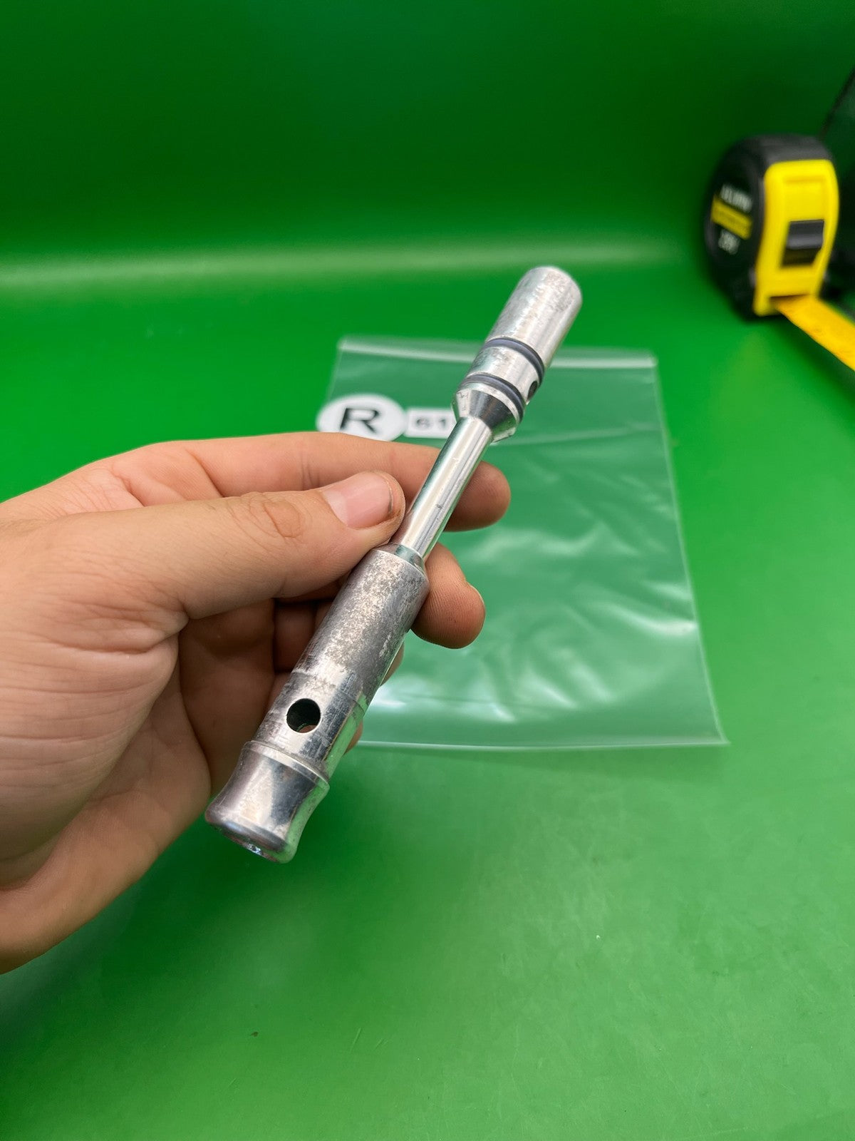 Autococker Bolt - used paintball bolt - silver