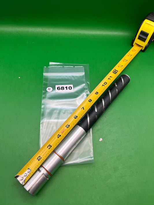 Adjustable Port AGD Barrel .688 Bore - used paintball barrel - black/silver
