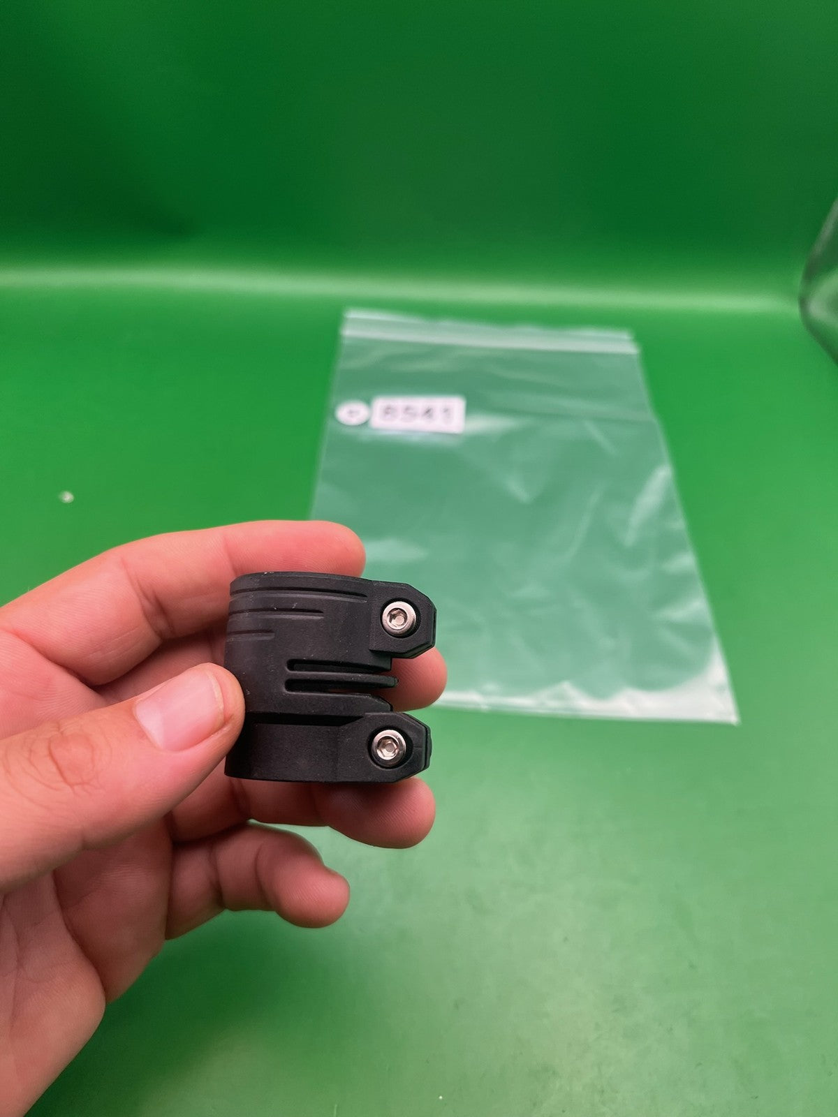 Planet Eclipse Clamping Feedneck Black Aluminum Two-Bolt Clamp