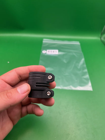 Planet Eclipse Clamping Feedneck Black Aluminum Two-Bolt Clamp