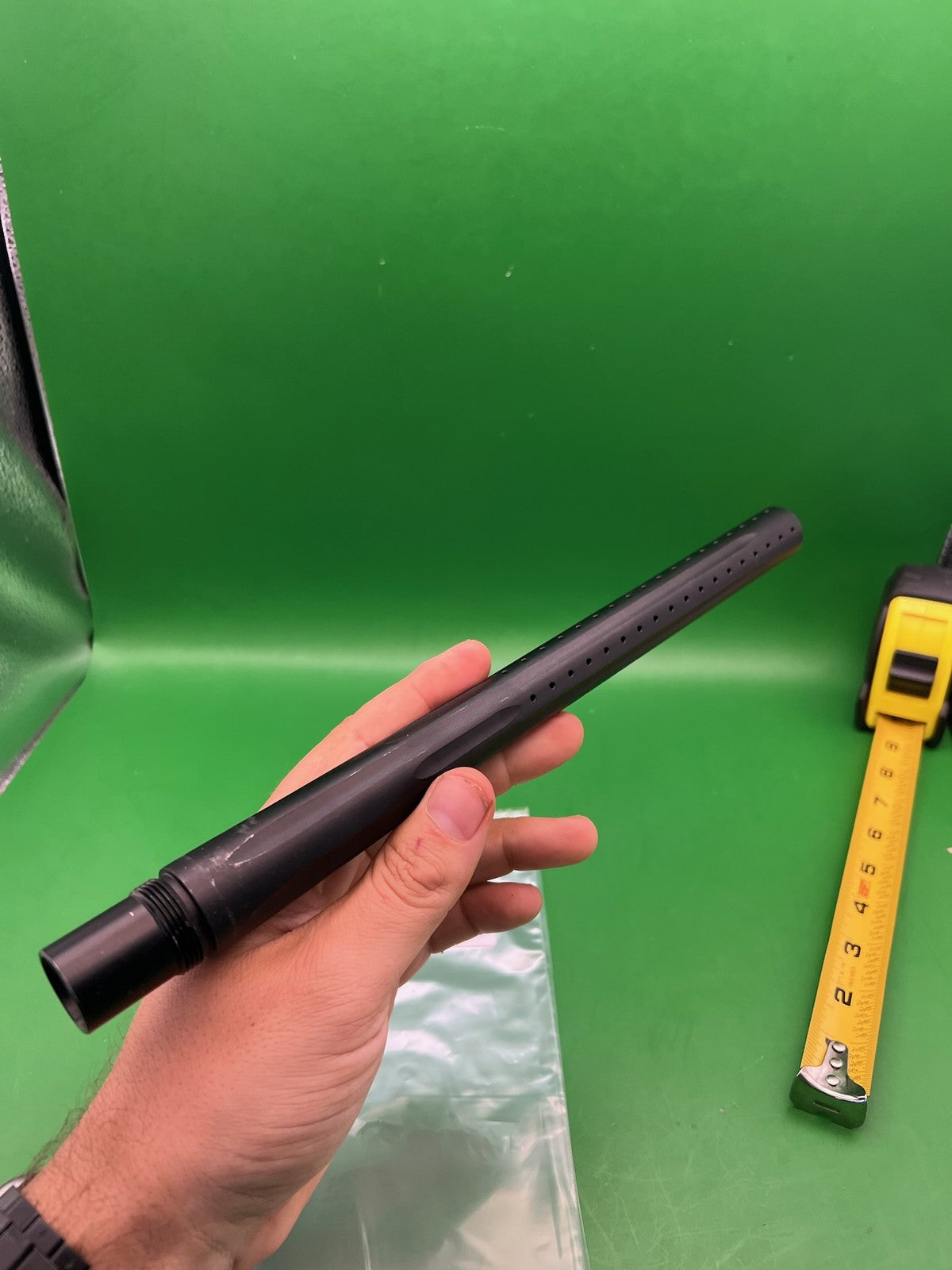 Stock Empire Barrel 12" .685 Black - used paintball barrel - black