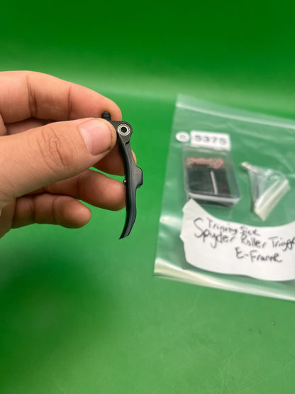 Trinity Sick Spyder E-Frame Roller Trigger Black Aluminum